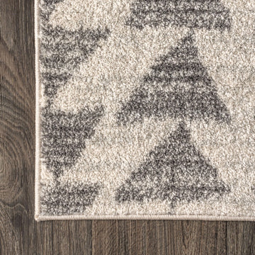 Aisha Moroccan Triangle Geometric Area Rug